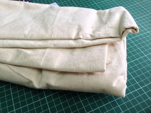Fabric for plain totes - natural unbleached cotton