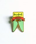 Barefoot Driver Enamel Pin