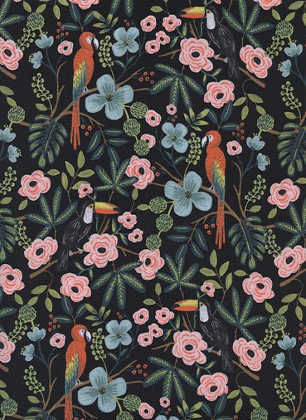 Coming Soon! Menagerie by Rifle Paper Co 4 8028 1 Rifle Paper Co Menagerie Paradise Garden in Midnight
