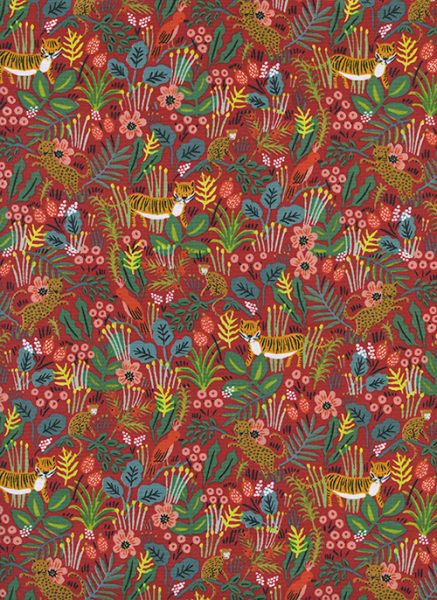 Coming Soon! Menagerie by Rifle Paper Co 7 8029 3 Rifle Paper Co Menagerie Jungle in Red