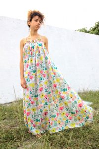 Voile Maxi Dress