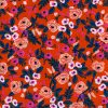 (Rifle Paper Co) Wonderland Rayon, Paint Roses Rayon in Orange