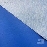 PVC Leather in Electric Blue - Image 2