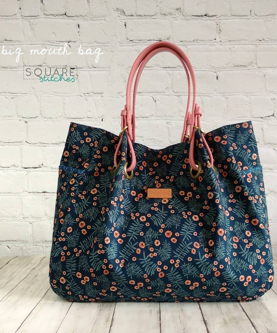 Alternative view of Big Mouth Bag by Perca Project - PDF Pattern