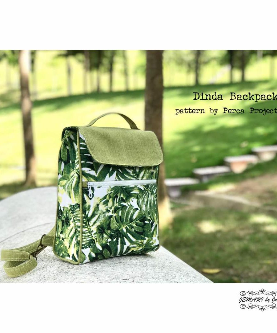 Alternative view of Dinda Backpack by Perca Project - PDF Pattern