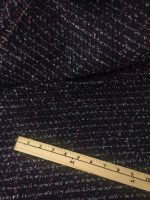 Tweed, Tweed in Black Silver - Fat Quarter - Image 2