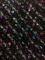 Tweed, Tweed in Black Silver - Fat Quarter