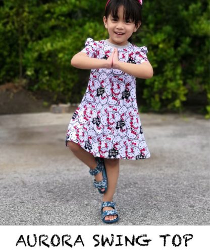 Aurora Swing Top - PDF Pattern (by Haurra Sewing)