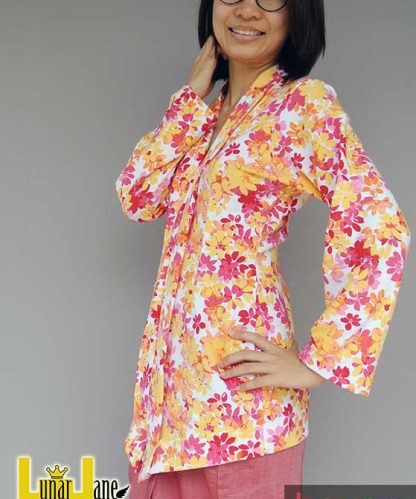 Kebaya Kelepet Dewasa (with nursing option)  PDF Pattern (by Haurra Sewing)