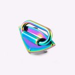 Strap Anchor, Diamond in Iridescent Rainbow Finish - 1 pcs