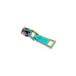 zipper pull slider rainbow