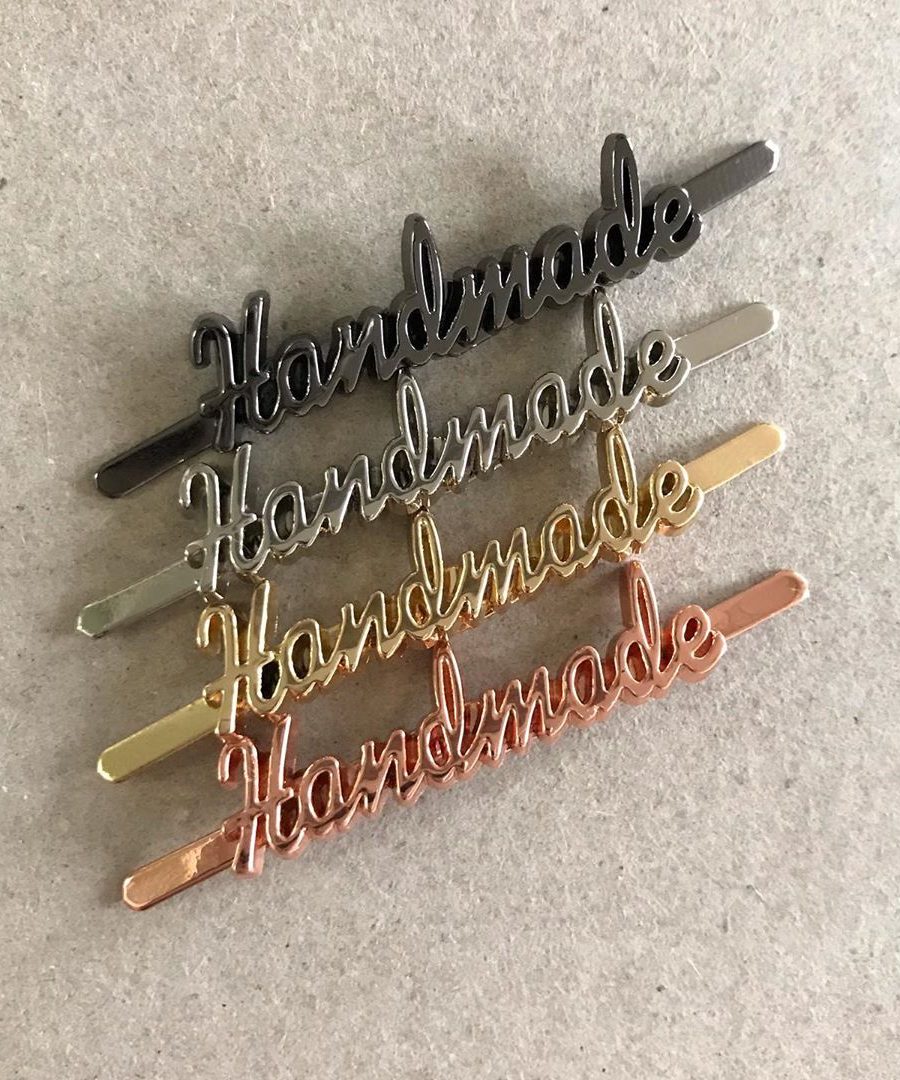 Label Handmade Metal Tag LTMHM-BLK-1