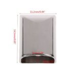 Metal Zipper Ends or Cord Ends in Gun Black - Image 3