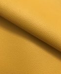 PVC Leather in Mustard Yellow 0.65 mm thickness