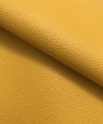 PVC Leather in Mustard Yellow 0.65 mm thickness