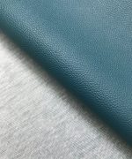PVC Leather Turquoise Green Backing