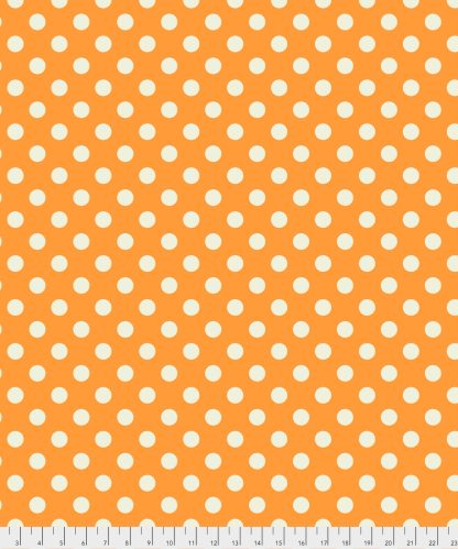 (Tula Pink) True Colors Pom Poms & Stripes, Pom Poms In Begonia