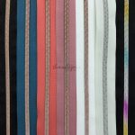 shambijoux zipper metallic nylon zipper