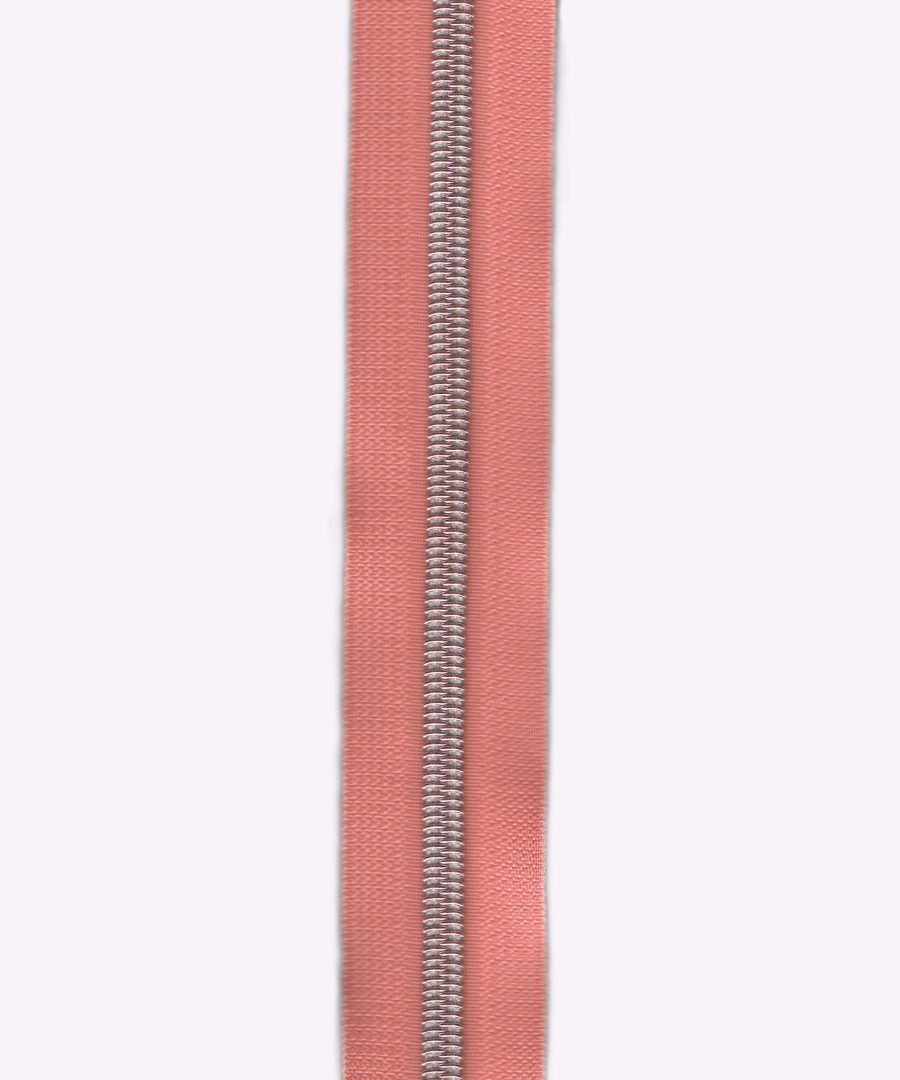 shambijoux zipper nylon rose gold orange