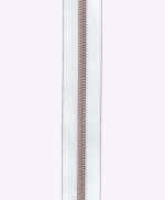 shambijoux zipper nylon rose gold white