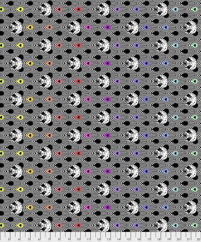 (Tula Pink) Linework, Pandamonium in Ink