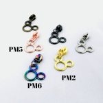 Shambijoux Metallic Coil Zipper and Slider