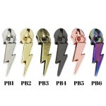 Shambijoux Metallic Coil Zipper and Slider