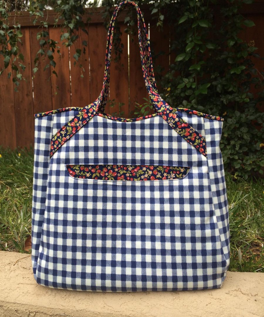 Alternative view of Alice Shopper Tote - PDF Pattern (by Swoon Patterns)
