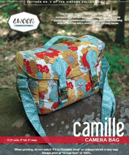 Camille Camera Bag - PDF Pattern (by Swoon Patterns)