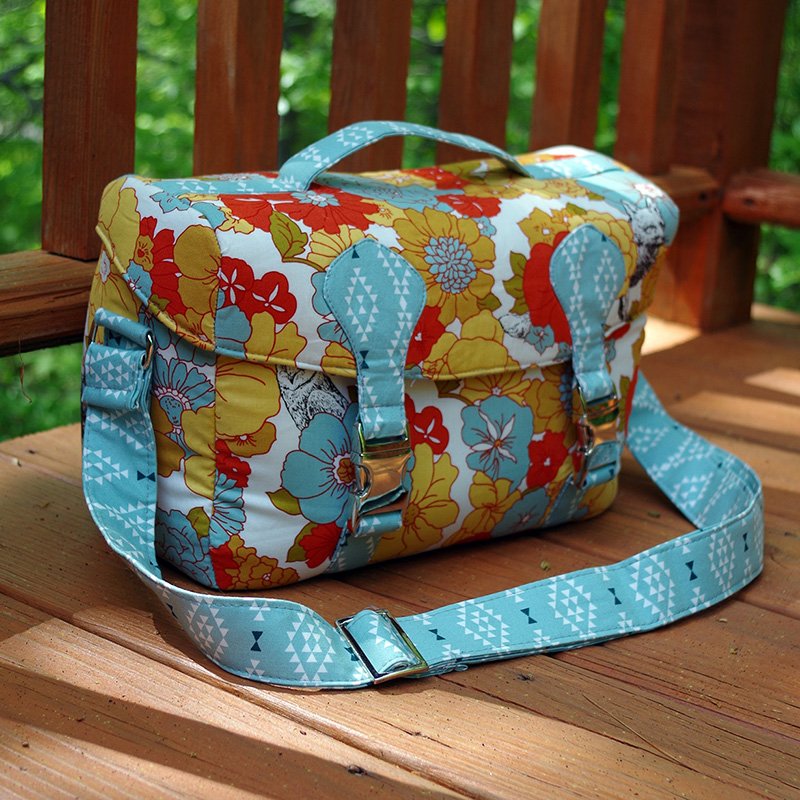 Alternative view of Camille Camera Bag - PDF Pattern (by Swoon Patterns)