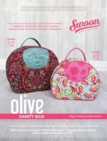 Olive Vanity Bag - PDF Pattern (by Swoon Patterns)
