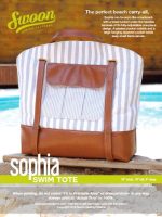 Sophia Swim Tote - PDF Pattern (by Swoon Patterns)