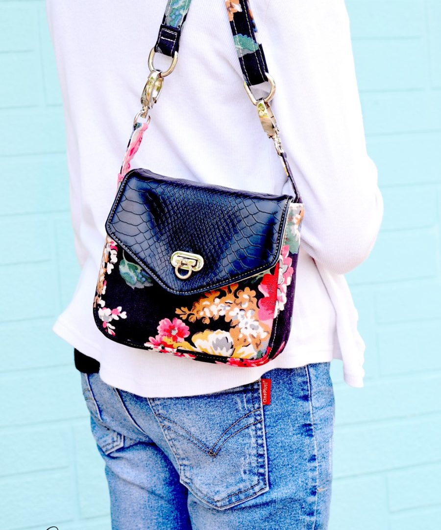 Alternative view of Tonia Mini Moto Bag - PDF Pattern (by Swoon Patterns)