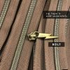 Zipper Pull Slider #5, Style4 Bolt in Bronze