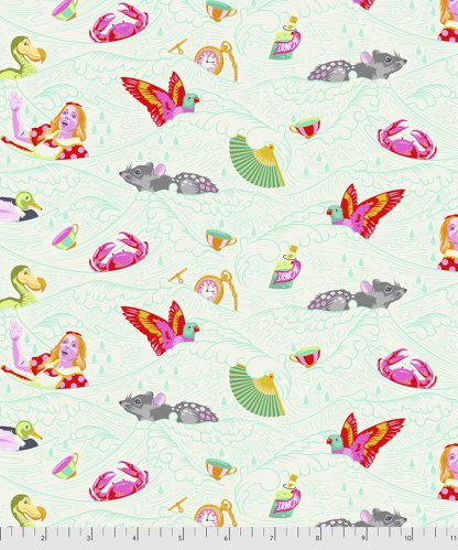 (Tula Pink) Curiouser & Curiouser, Sea of Tears in Wonder