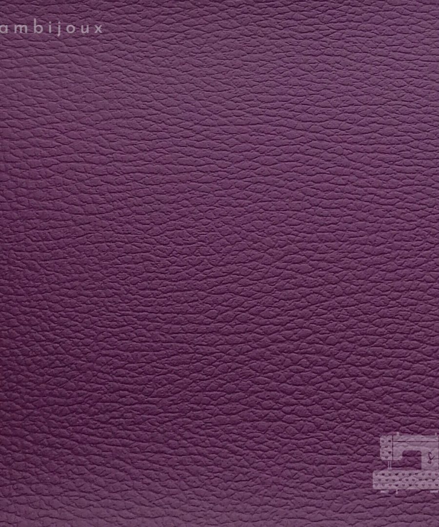 Alternative view of PVC Leather in Eggplant Purple 0.70 mm thickness