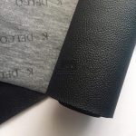 PVC Leather in Jet Black 0.70 mm thickness - Image 2