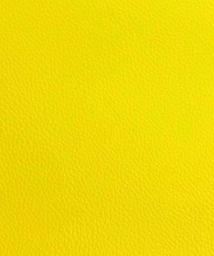 PVC Leather in Bright Yellow 0.65 mm thickness