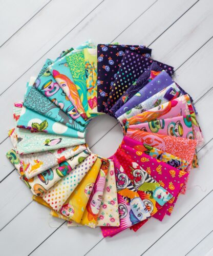 Tula Pink Curiouser Fan Stacked