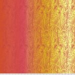 (Tula Pink) Daydreamer, Little Fluffy Clouds in Mango