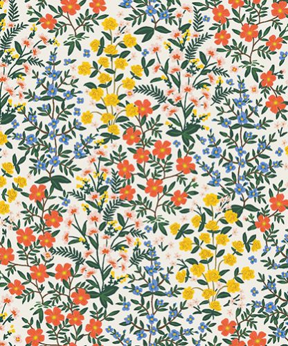 (Rifle Paper Co.) Camont, Wildwood Garden in Cream