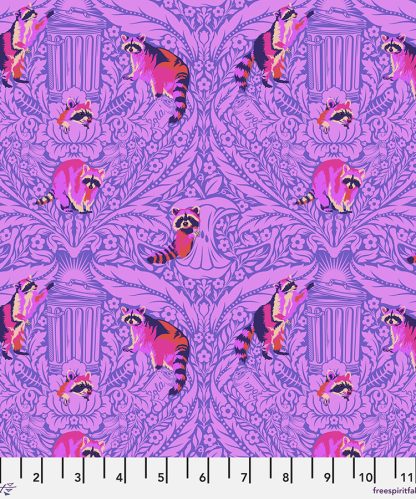 (Tula Pink) Tiny Beasts, One Mans Trash in Glimmer