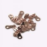 Zipper Pull Slider #5, Style3 Donut in Rose Gold - Image 2