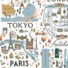(Rifle Paper Co.) Bon Voyage, City Guide in White