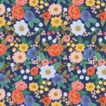 (Rifle Paper Co.) Vintage Garden, Vintage Blossom in Blue Metallic