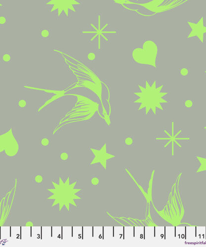 (Tula Pink) Neon True Colors, Fairy Flakes in Karma