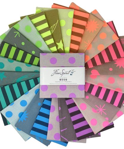 Neon True Colors 5" Charm Pack