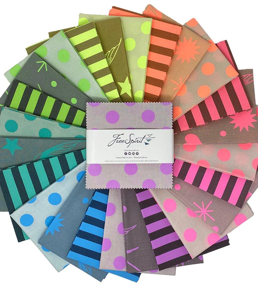 Neon True Colors 5" Charm Pack