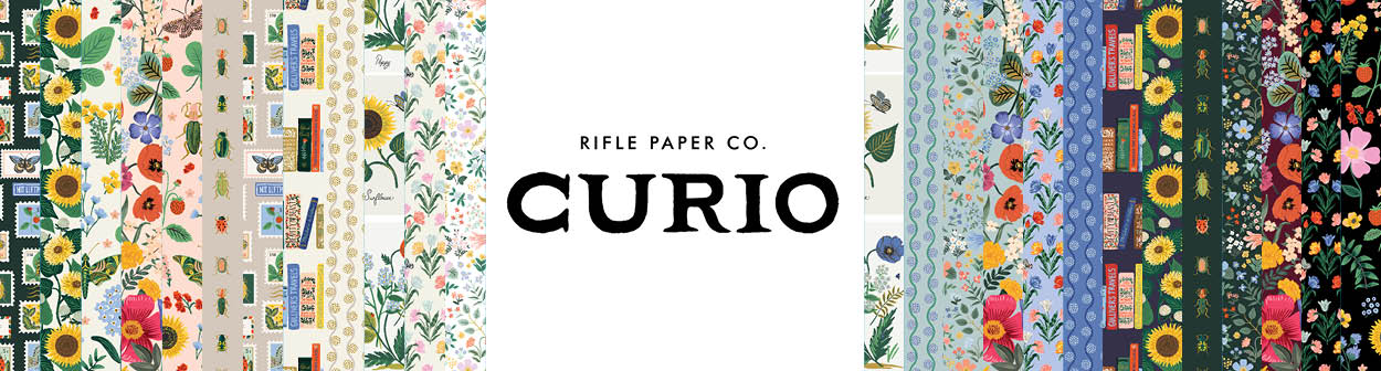 Curio fabric designed by Rifle Paper Co.
