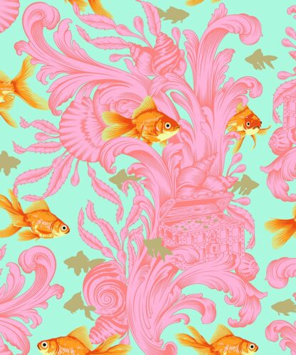 (Tula Pink) Besties, Treading Water in Blossom